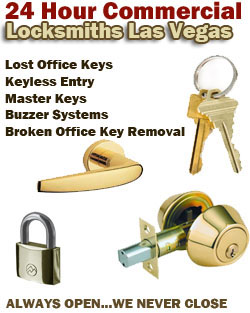 24 Hour Commercial Locksmiths Las Vegas